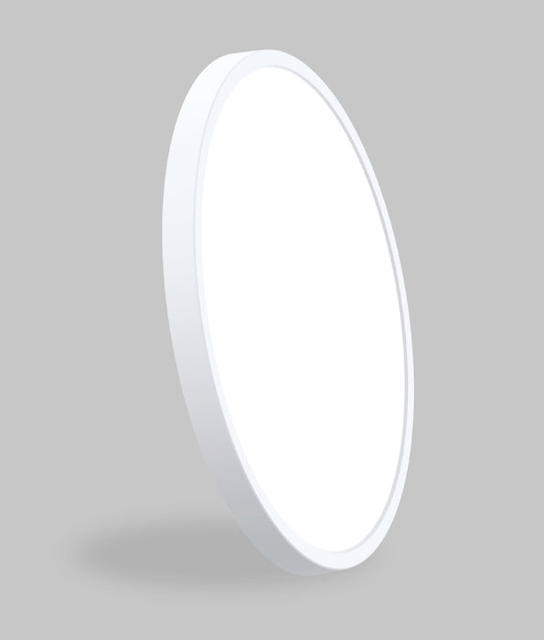 Oystri 300mm LED Oyster Light White Polycarbonate 24W 3CCT - OYSTRI1