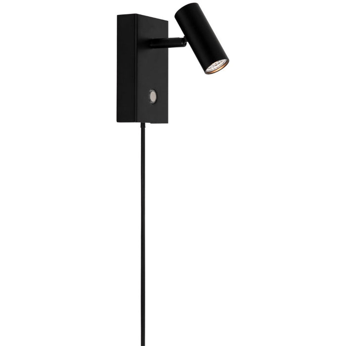 Buy Bedside Reading Lights Australia Omari Bedside Reading Light Black Metal 2700K - 2112231003