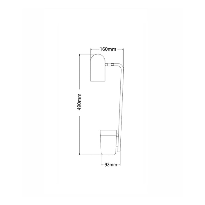 Buy Desk Lamps Australia PASTEL Interior Powder Coated Iron Table Lamp Grey - PASTEL18TL