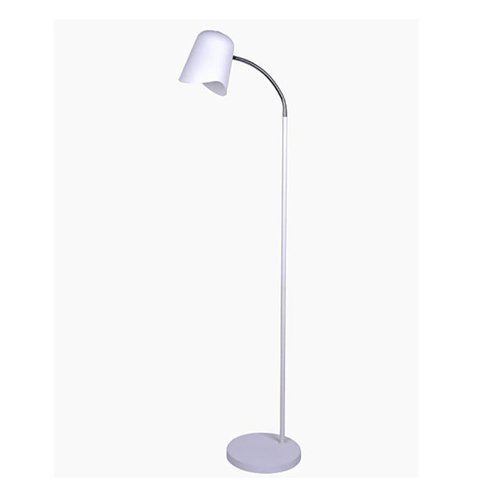 Buy Floor Lamps Australia PASTEL Interior Powder Coated Iron Floor Lamp White - PASTEL22FL