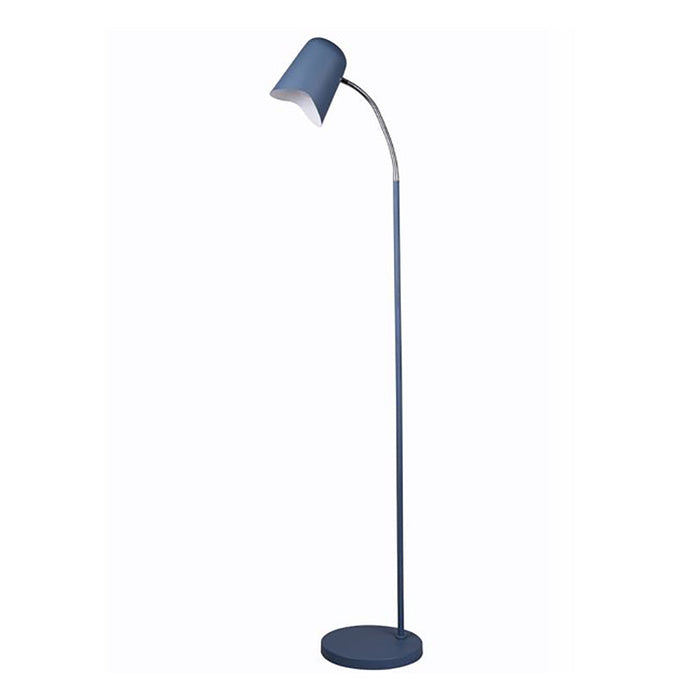 Buy Floor Lamps Australia PASTEL Interior Powder Coated Iron Floor Lamp Blue - PASTEL27FL