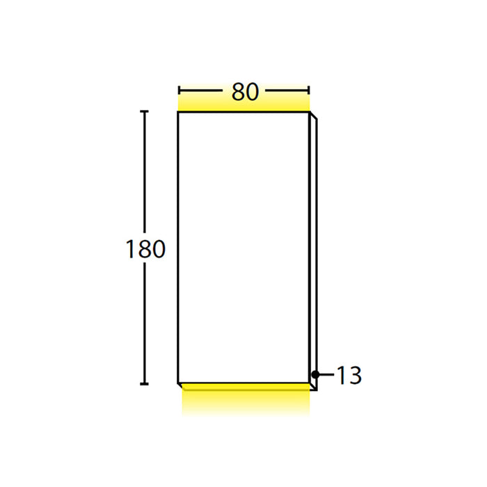 Buy Up / Down Wall Lights Australia PDL 12V LED Exterior Surface Mounted Rectangular Up/Down Pillar Wall Light 6W 3000K Bronze IP65 - PDLUDRECTBRZ