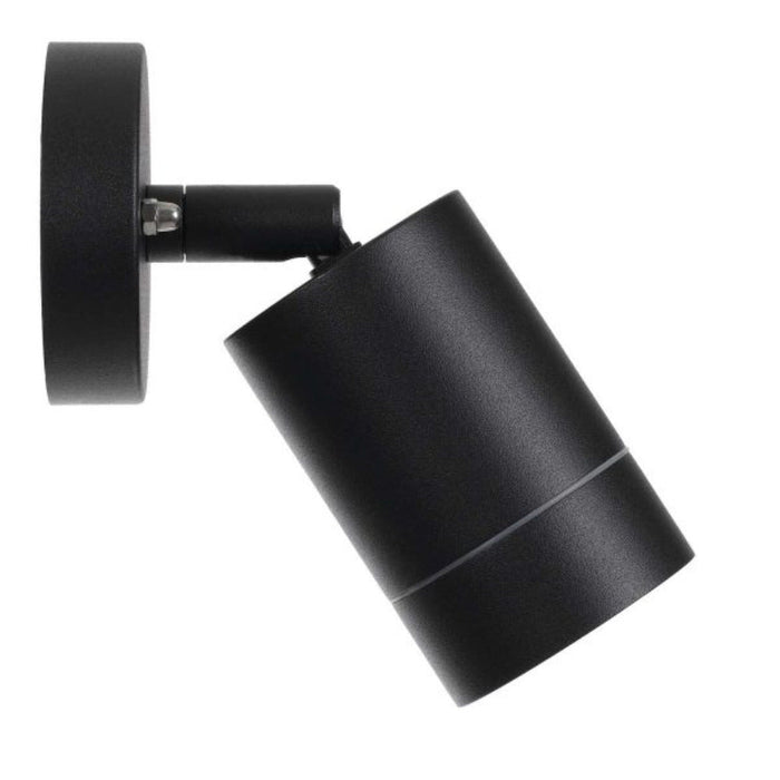 Buy Exterior Spotlights Australia Peak 1 Light Wall Light Black PEAK WB-BK