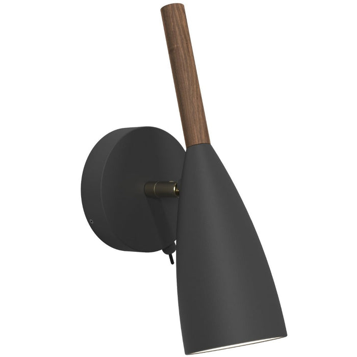 Buy Bedside Reading Lights Australia Pure Bedside Reading Light Black Metal - 78271003