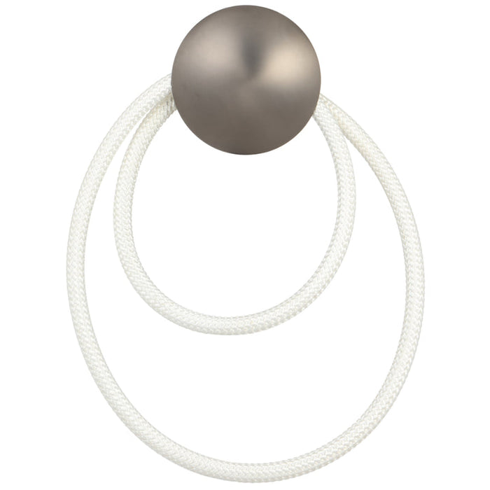 Rafi LED Wall Light Gun Metal - RAFI WB-GM