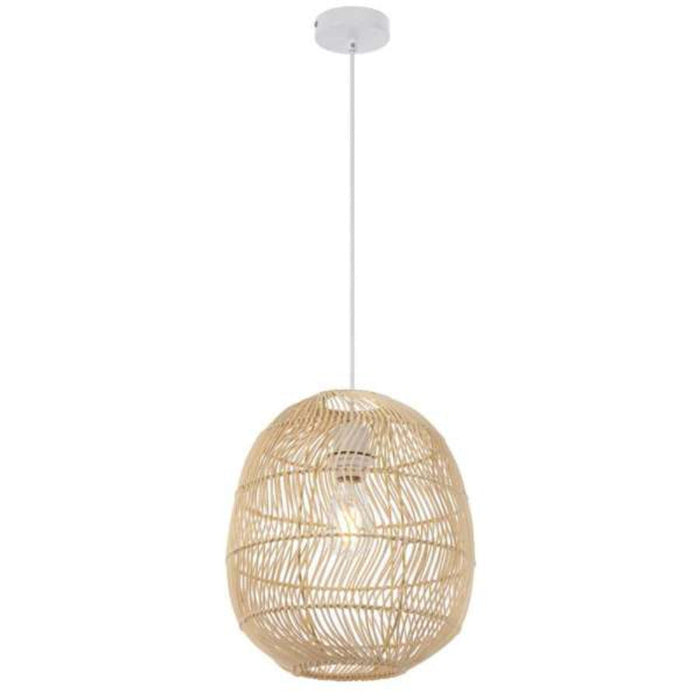 Buy Pendant Lights Australia Rana Pendant Light W300mm Natural Rattan - RANA PE30-NAT
