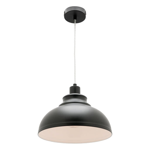 Buy Pendant Lights Australia Risto 1 Light Pendant Black - RIST1PBLK