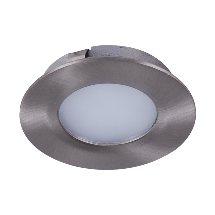Buy Under Cabinet Lights Australia ANOVA S9105 Recessed LED Cabinet Light Satin Nickel 12V 4W 6000K - S9105DL/SN