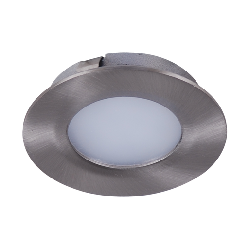 Buy Under Cabinet Lights Australia ANOVA S9105 Recessed LED Cabinet Light Satin Nickel 12V 4W 3000K - S9105WW/SN