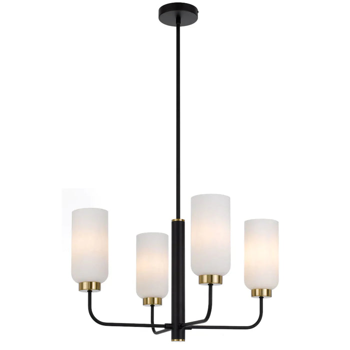 Buy Pendant Lights Australia Sepring 4 Lights Pendant Lights 600mm Black Metal - SEBRING PE4-BKO