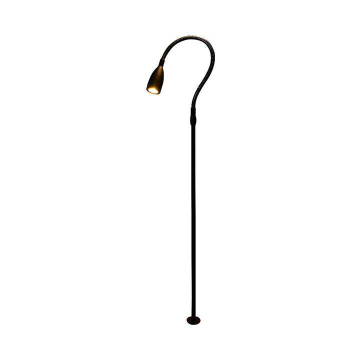 Seek Stainless Steel 10500mm LED Spike Spot Light Black - SEEK SP088-BK