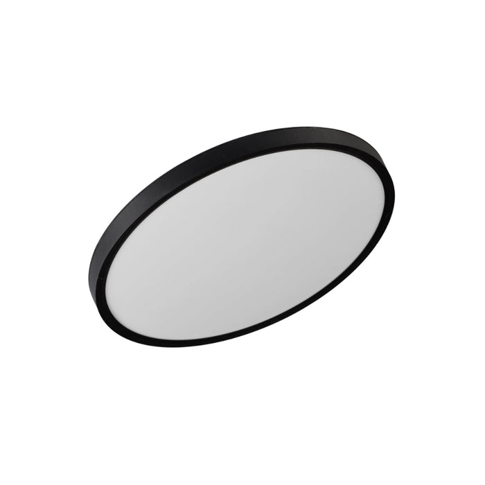 Sky Small LED Round Oyster 24W TRI Colour Black & Opal - SKY OY30.3C3D-BK