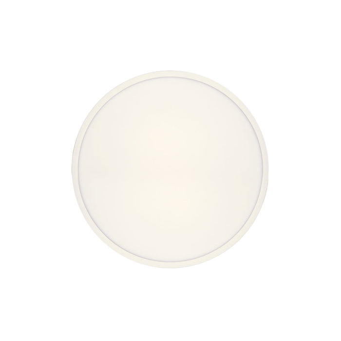 Sky Small LED Round Oyster 24W TRI Colour White & Opal - SKY OY30.3C3D-WH