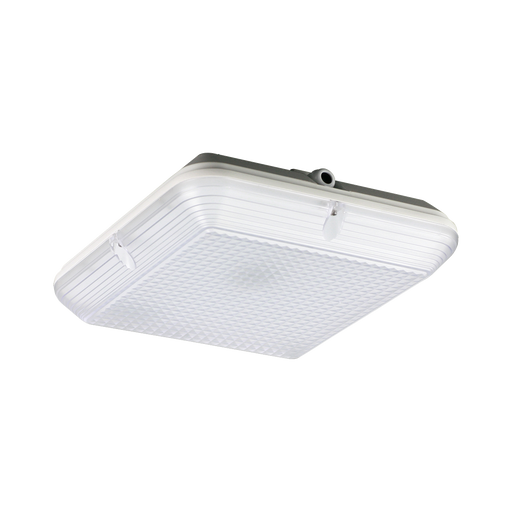 Buy Outdoor Close To Ceiling Lights Australia Memphis Square Outdoor Close To Ceiling Light 22W White Aluminium 4000K - SL9719SQ/C