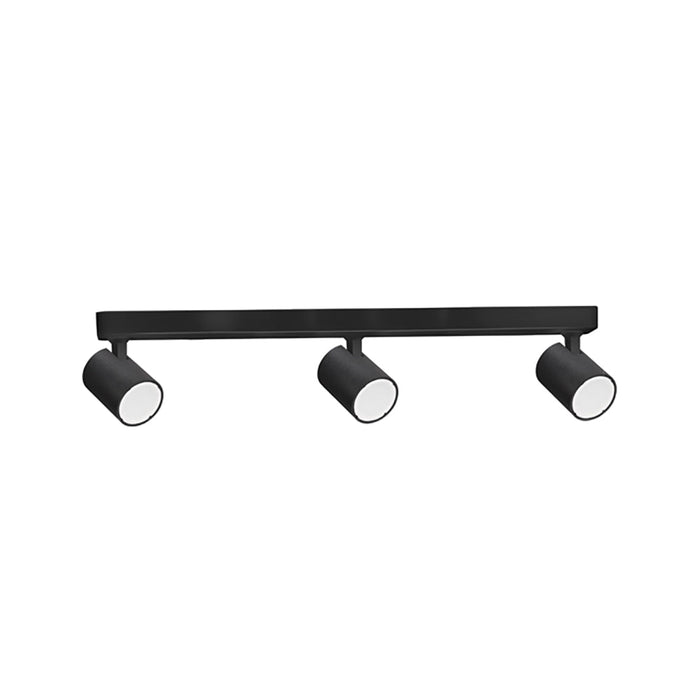 Buy Spotlights Australia SPOT Interior GU10 Surface Mounted Spot Light 3 Light Bar Matte Black - SPOT-BAR3B