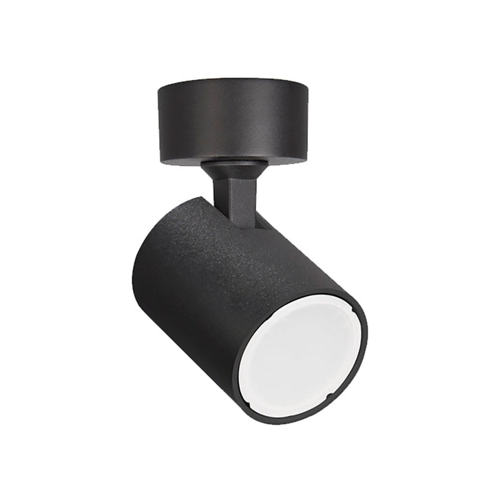Buy Spotlights Australia SPOT Interior GU10 Surface Mounted Spot Light 1 Light Round Base Matte Black - SPOT-R1B