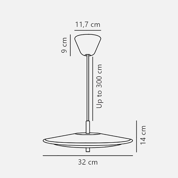 Buy Pendant Lights Australia Blanche Pendant Light W320mm Brass Metal 3000K - 2120753035