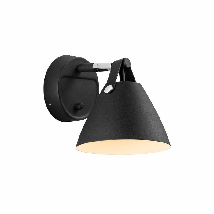 Buy Bedside Reading Lights Australia Strap Bedside Reading Light Black Metal - 84291003