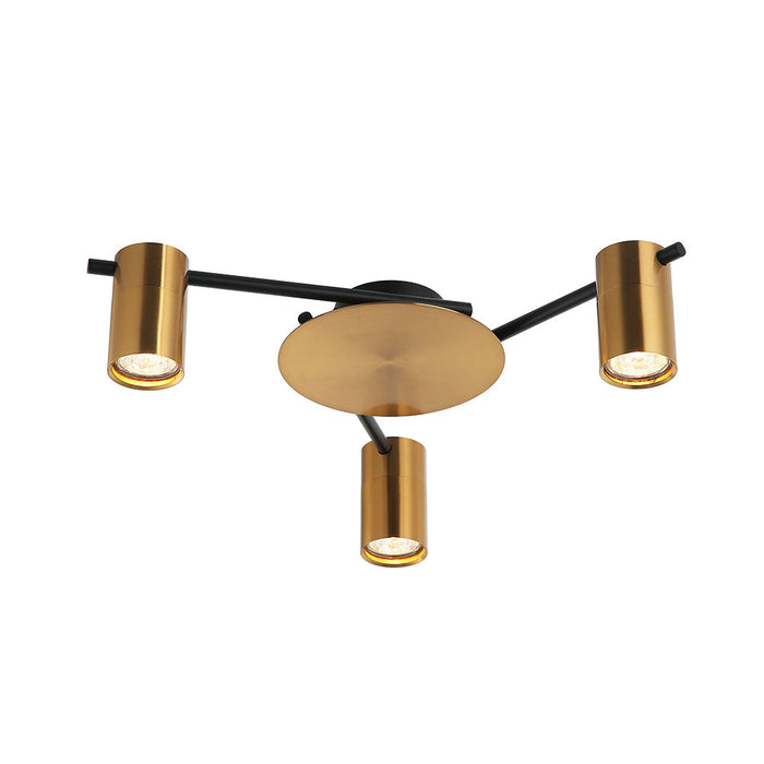 Buy Spotlights Australia TACHE Spot 3 lights Antique Brass Aluminium - TACHE1