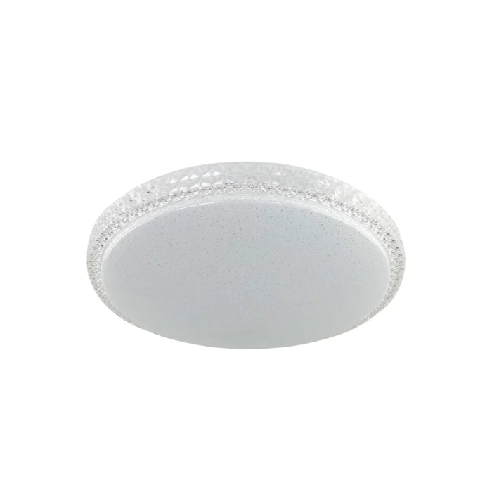 Buy LED Oyster Lights Australia Tereza LED Oyster Light 300mm Opaline Metal - TEREZA OY28-WH3C