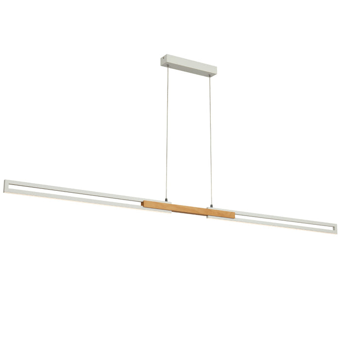 Thorin Large LED Pendant 36W TRI Colour White - THORIN PE180-WH