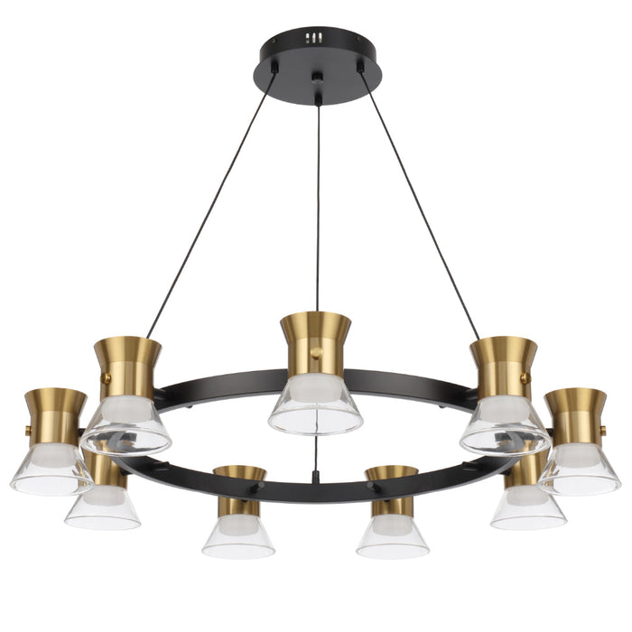 Tipico 9 Light LED Pendant Gold - TIPICO PE9-GD