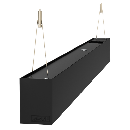 Buy LED Linear Lights Australia Titan LED Linear Light 40W Black Aluminium TRI Colour - S9776/40TC/BK