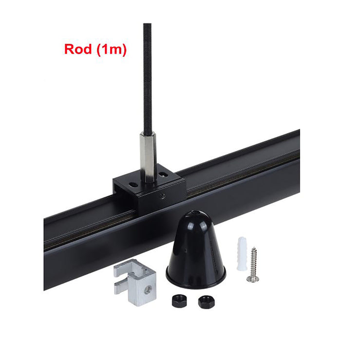 Buy Three Circuit Tracks & Accessories Australia Track 3 Circuit 4 Wire Suspension Mount Rod Kit Black - TRK3BLSUSKIT3