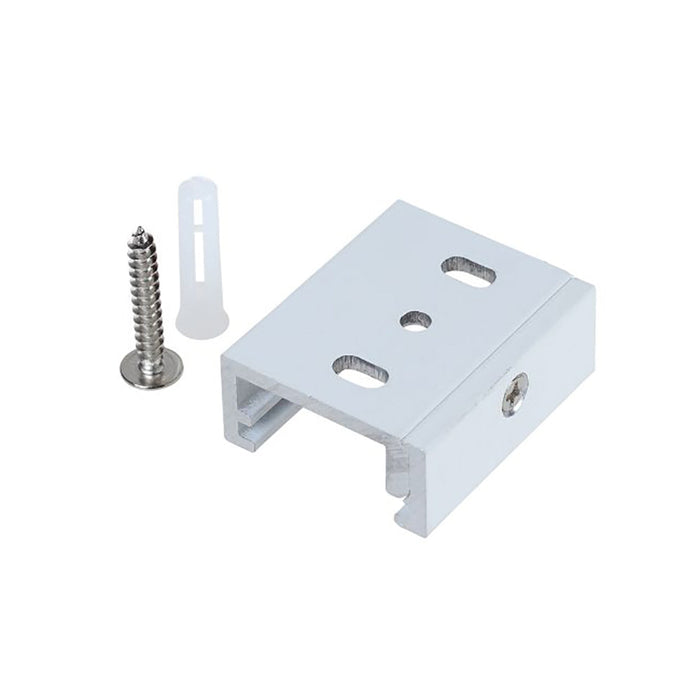Buy Three Circuit Tracks & Accessories Australia Track 3 Circuit 4 Wire Ceiling Clamp Kit For Track Connection White - TRK3WHCEILKIT2