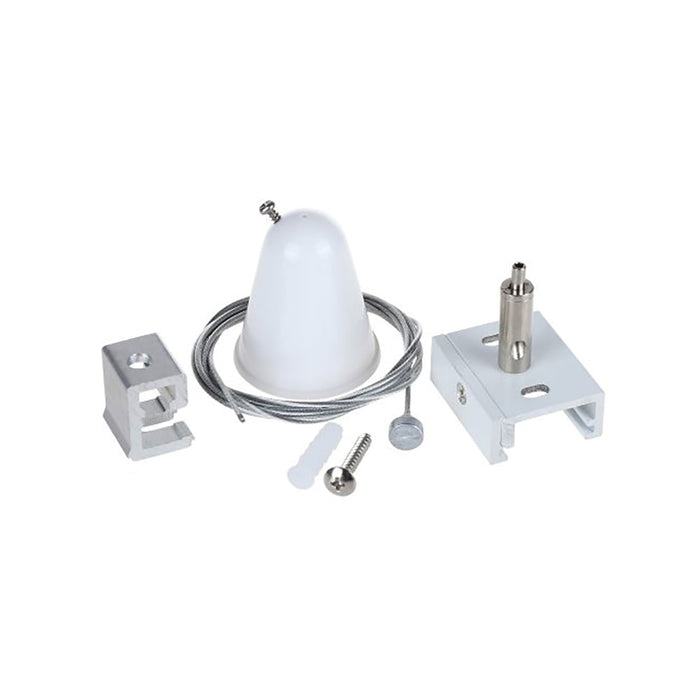Buy Three Circuit Tracks & Accessories Australia Track 3 Circuit 4 Wire Suspension Mount Kit White - TRK3WHSUSKIT1