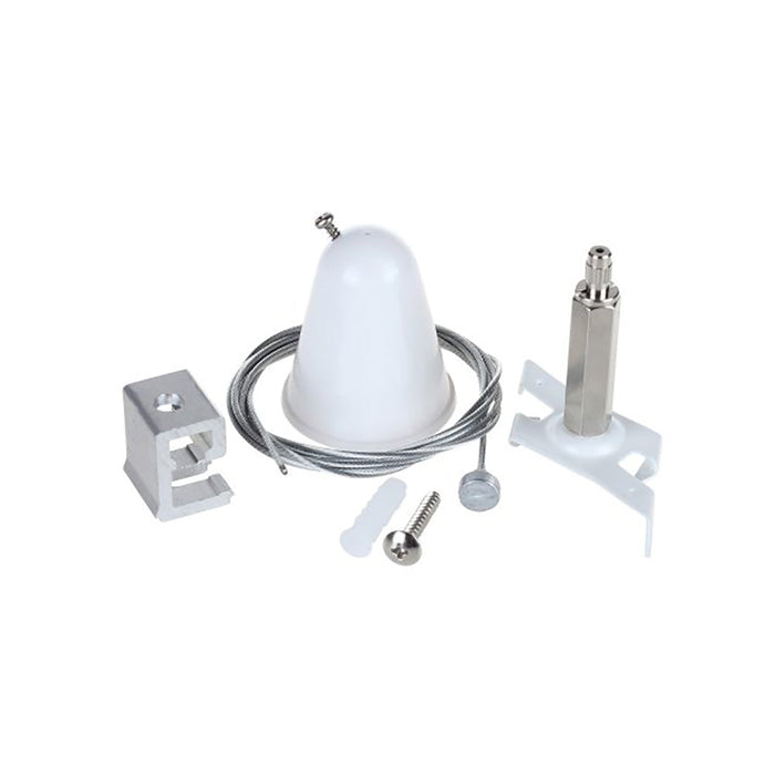 Buy Three Circuit Tracks & Accessories Australia Track 3 Circuit 4 Wire Suspension Mount Ezclick Kit White - TRK3WHSUSKIT2