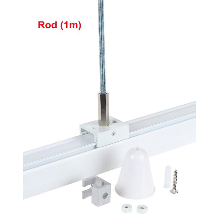 Buy Three Circuit Tracks & Accessories Australia Track 3 Circuit 4 Wire Suspension Mount Rod Kit White - TRK3WHSUSKIT3