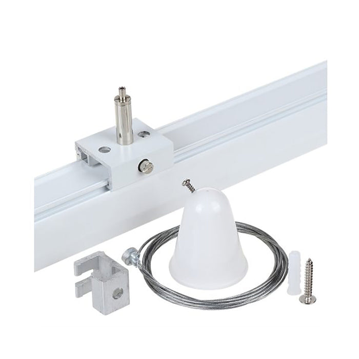 Buy Three Circuit Tracks & Accessories Australia Track 3 Circuit 4 Wire Suspension Kit With Spring White - TRK3WHSUSKIT5