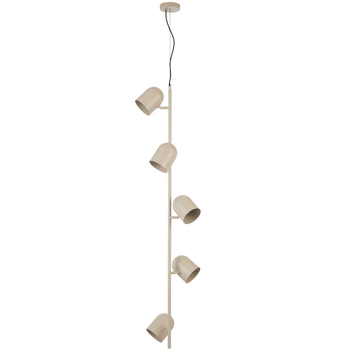 Turin 5 Light Pendant Khaki - TURIN PE5-KH