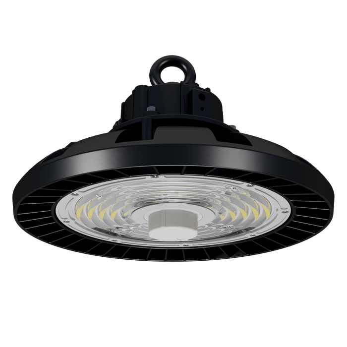Buy LED High Bay Lights Australia UFO LED High Bay Light W300mm Black Aluminium TRI Colour - SHB23MP200TC