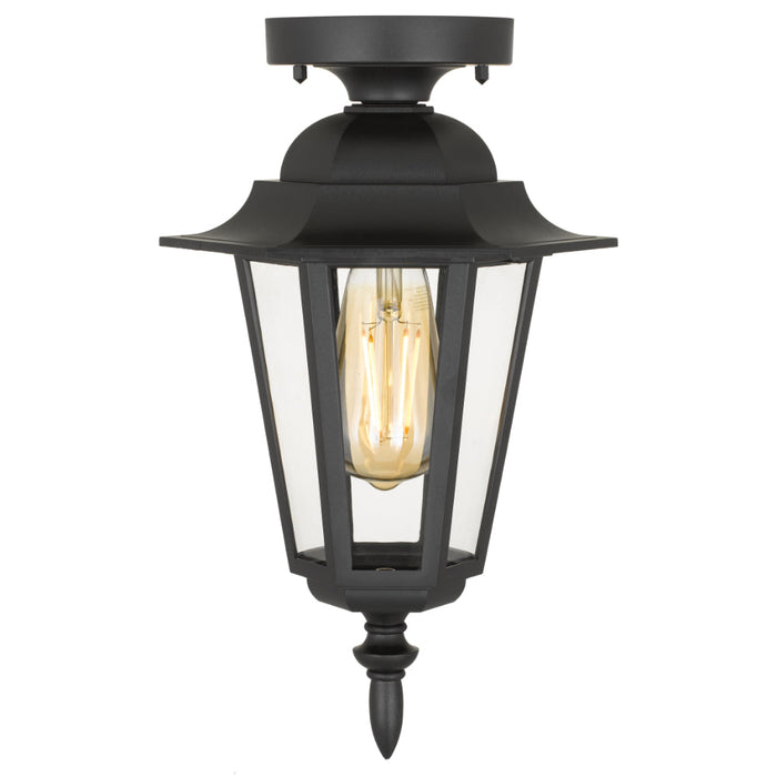 Upton Polycarbonate Exterior CTC Light Pendant Black - UPTON CTC-BK