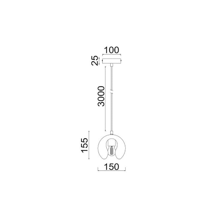 Buy Mini Pendants Australia Interior Iron Dome Shape 1 Light Pendant Matt White - VAINA2