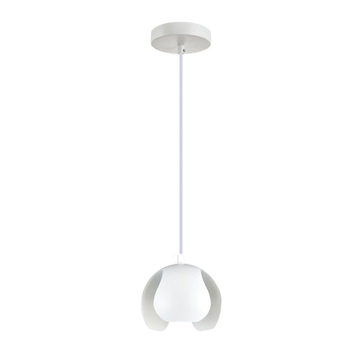 Buy Mini Pendants Australia Interior Iron Dome Shape 1 Light Pendant Matt White - VAINA2
