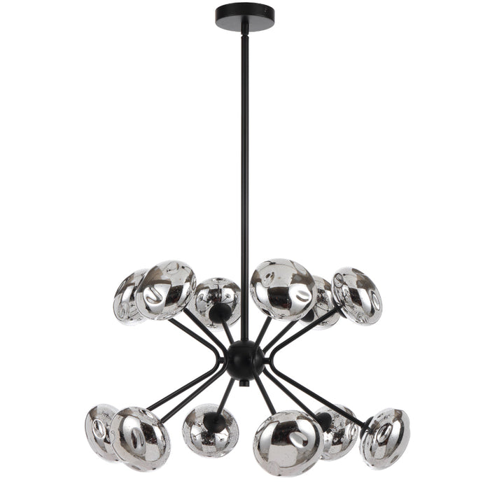Varlin Pendant 12 Lights Black - VARLIN PE12-BKMR