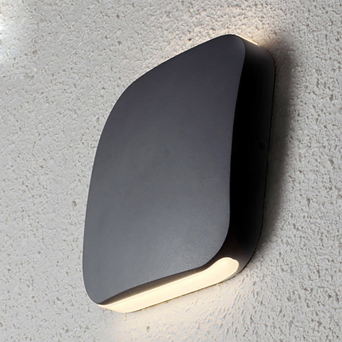 Buy Up / Down Wall Lights Australia VOX Exterior LED Surface Mounted Up/Down Wall Light Black 9W 3000K IP54 - VOX1
