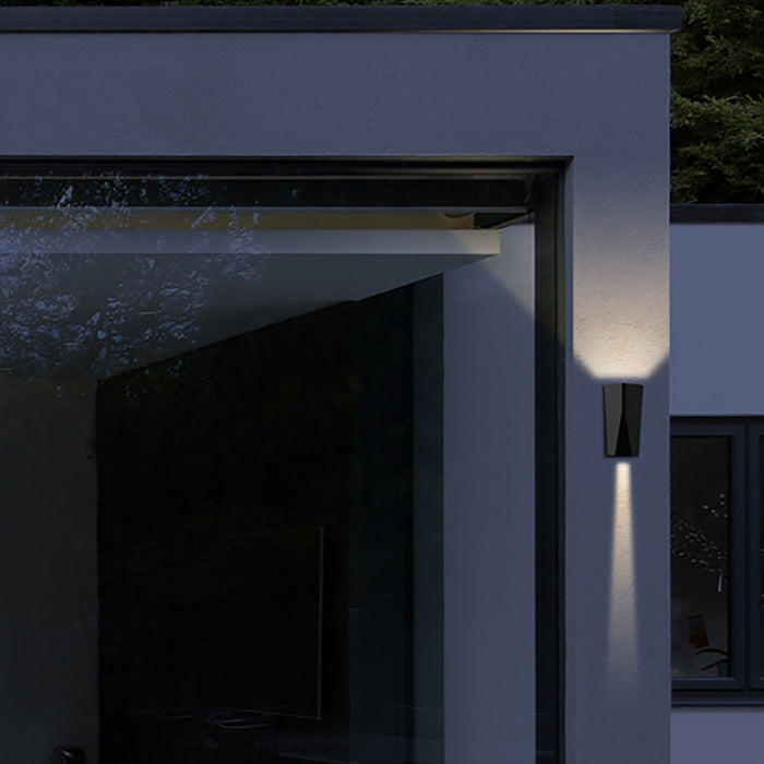 Buy Up / Down Wall Lights Australia WIG Exterior LED Surface Mounted Up/Down Wall Light Dark Grey 11W 3000K IP65 - WIG1