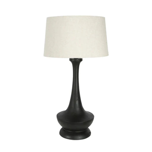 Buy Table Lamps Australia Peninsula Table Lamp 1 Light Black Timber - ZAF1016B