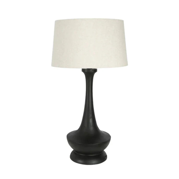 Buy Table Lamps Australia Peninsula Table Lamp 1 Light Black Timber - ZAF1016B
