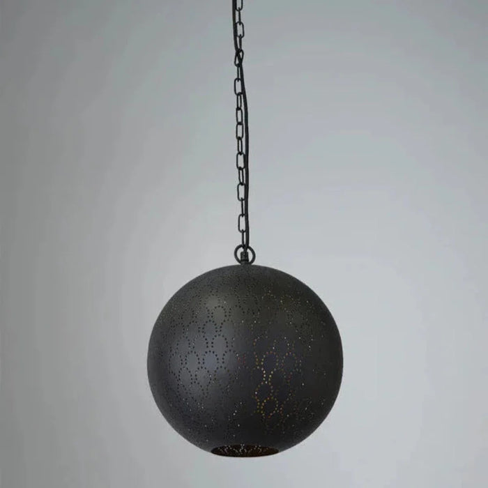 Buy Pendant Lights Australia Mamba Pendant Light Black Metal - ZAF11243