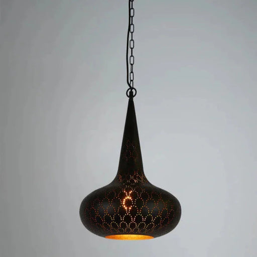 Buy Pendant Lights Australia Cobra Pendant Light Black Metal - ZAF11246