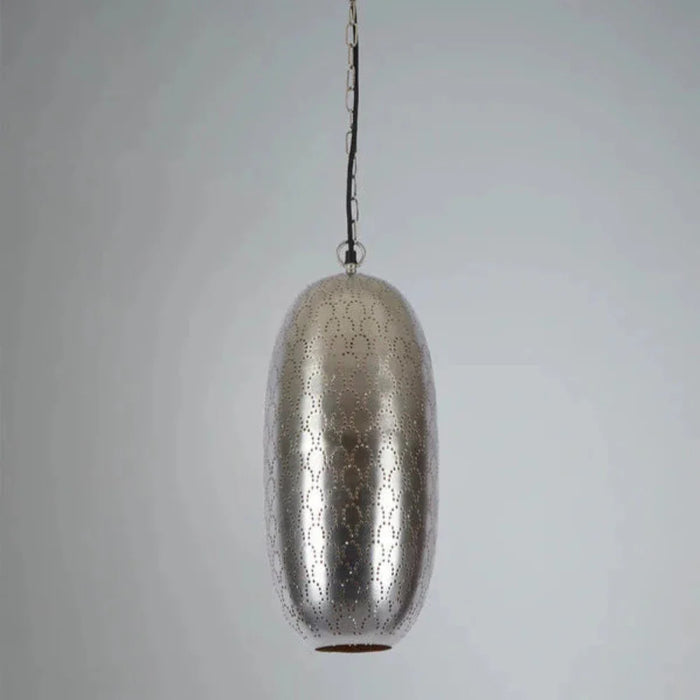 Buy Pendant Lights Australia Anaconda Pendant Light Nickel Metal - ZAF11248