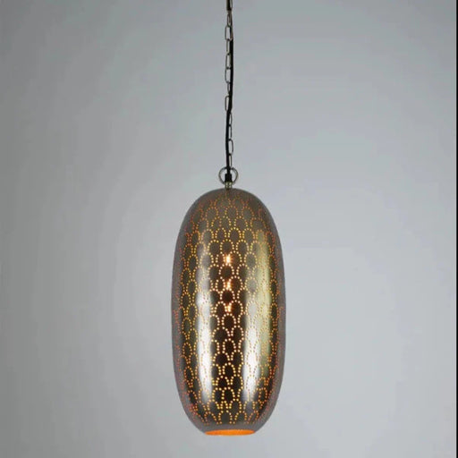 Buy Pendant Lights Australia Anaconda Pendant Light Nickel Metal - ZAF11248