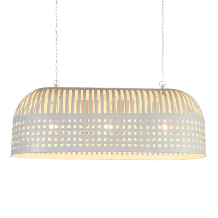 Buy Pendant Lights Australia Esch Pendant 3 Lights Antique White Metal - ZAF12089