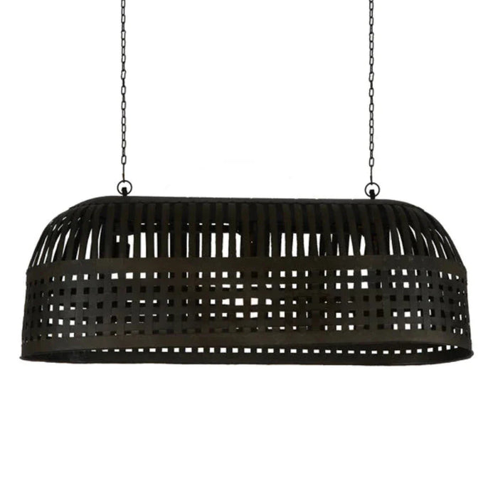 Buy Pendant Lights Australia Esch Pendant 3 Lights Antique Black Metal - ZAF12090