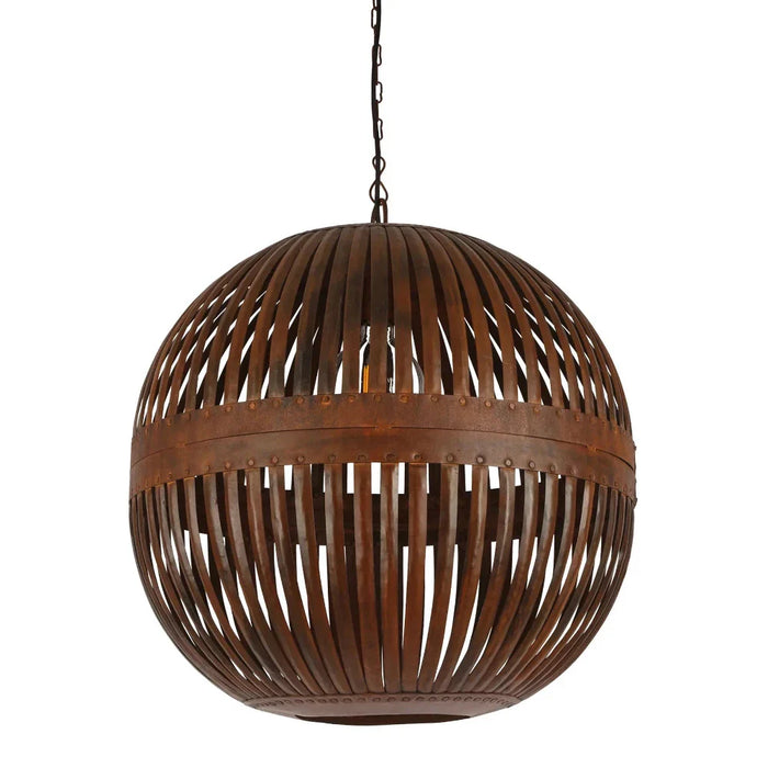 Buy Pendant Lights Australia Esch Pendant Light W600mm Rust Metal - ZAF5238RU